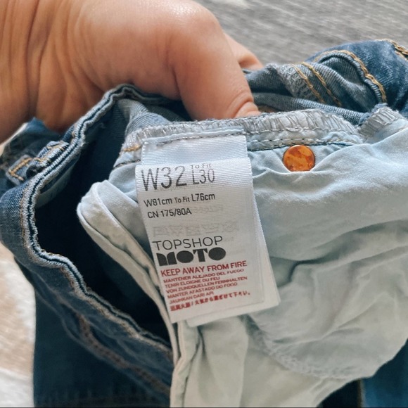 Mid Rise Moto Skinny Jeans - Picture 8 of 12